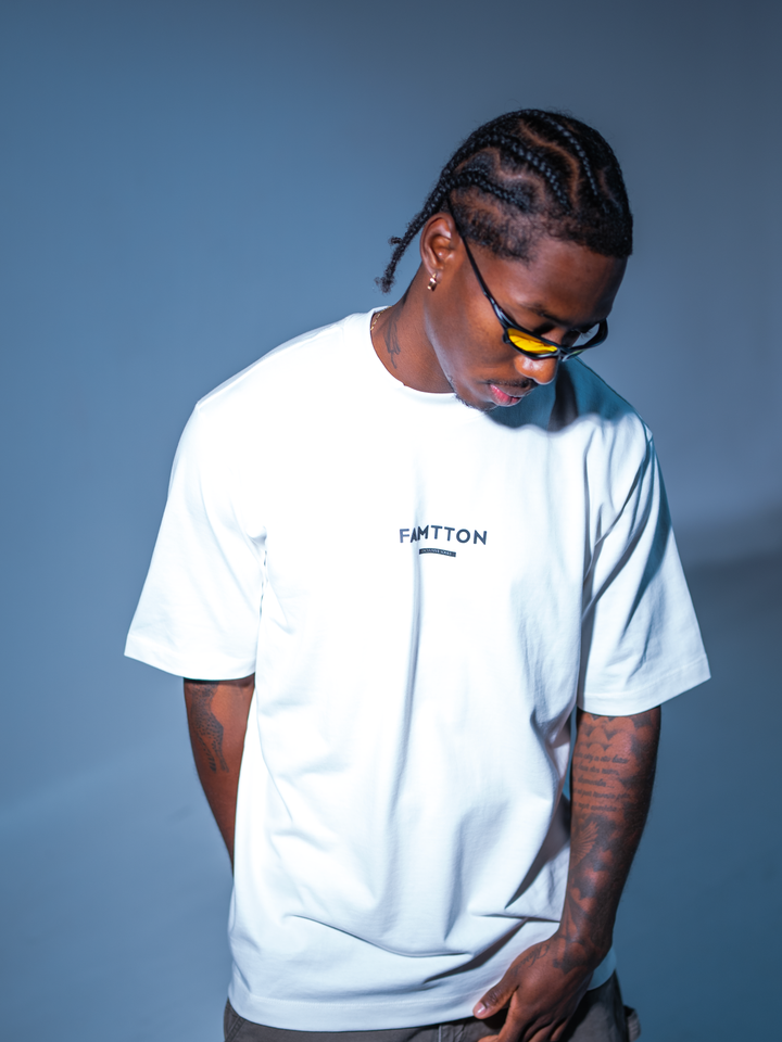 Good & Evil Basic Famtton Tshirt White